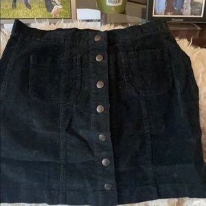 Cute corduroy brandy Melville skirt
